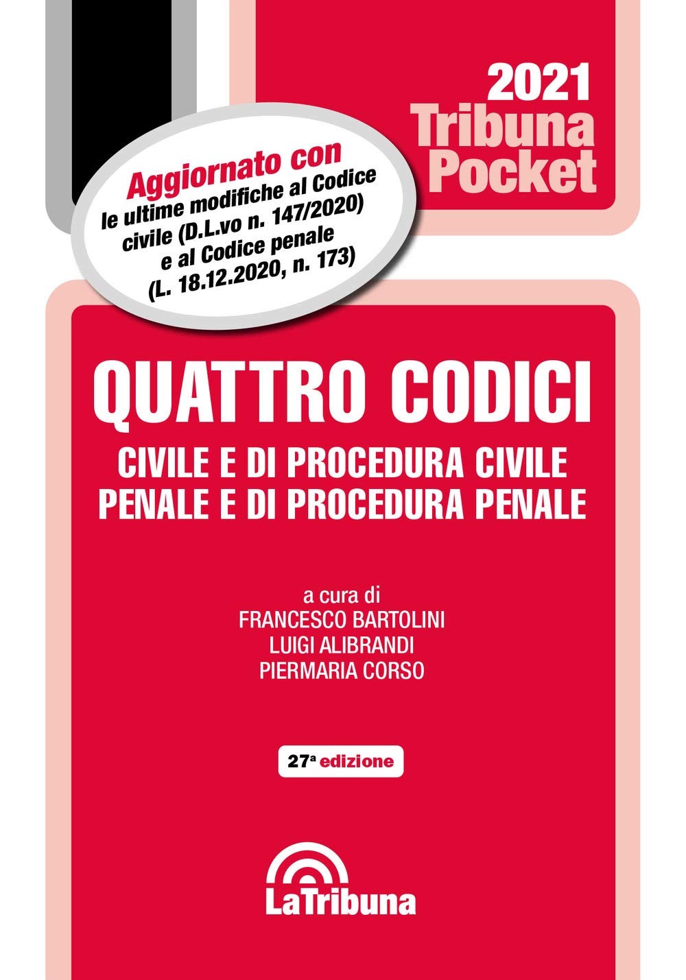 Quattro codici. Civile e di procedura civile, penale e di procedura penale book