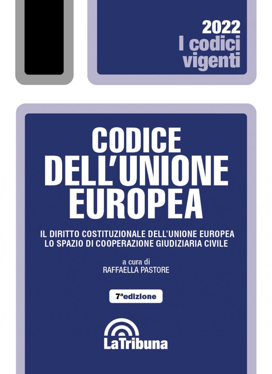 Product Image: Codice dell'Unione Europea