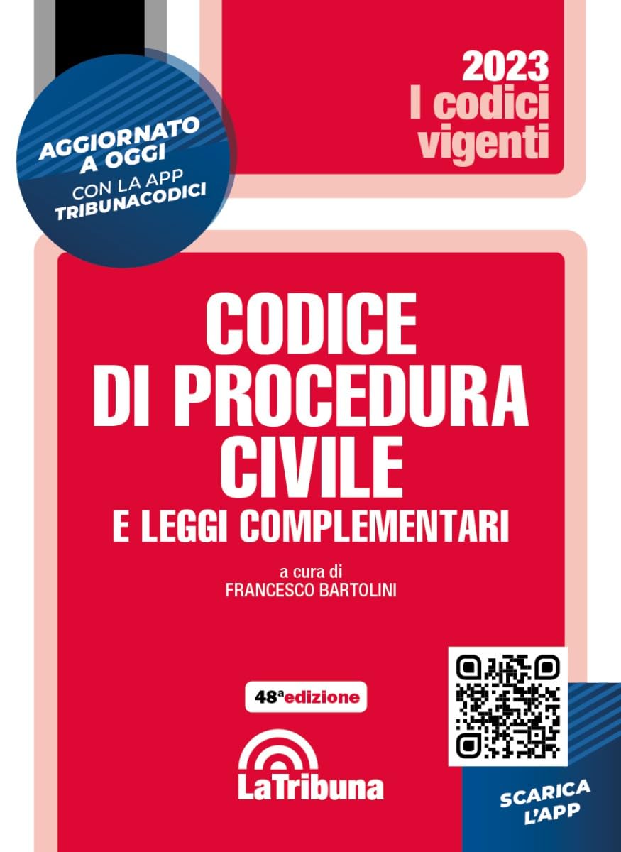 Codice di procedura civile e le leggi complementari book