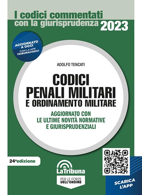 Codici penali militari e ordinamento militare Law