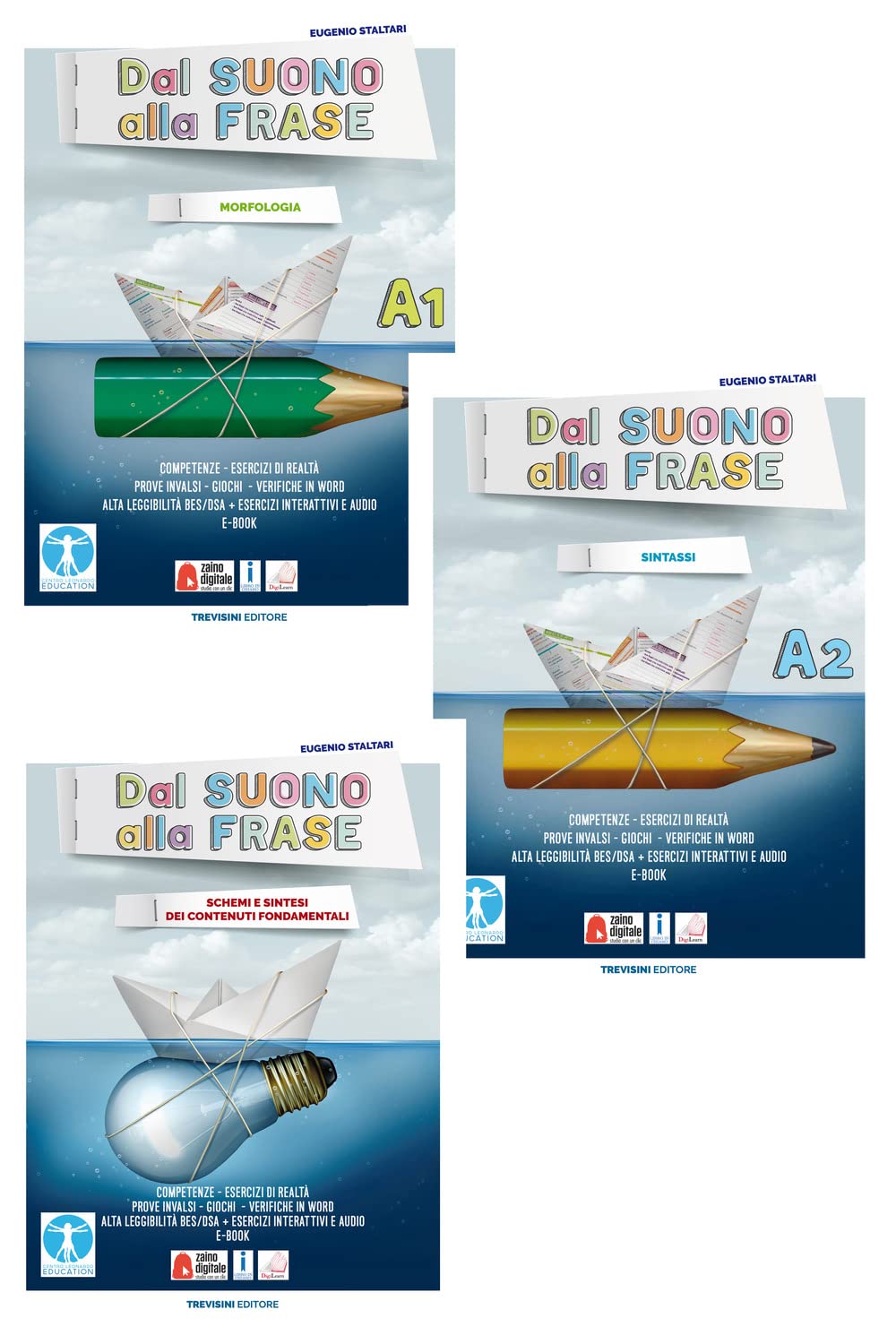 Dal suono alla frase. Con Schemi e sintesi dei contenuti fondamentali. Per la Scuola media. Con e-book. Con espansione online. Morfologia-Sintassi (Vol. A1-A2) book