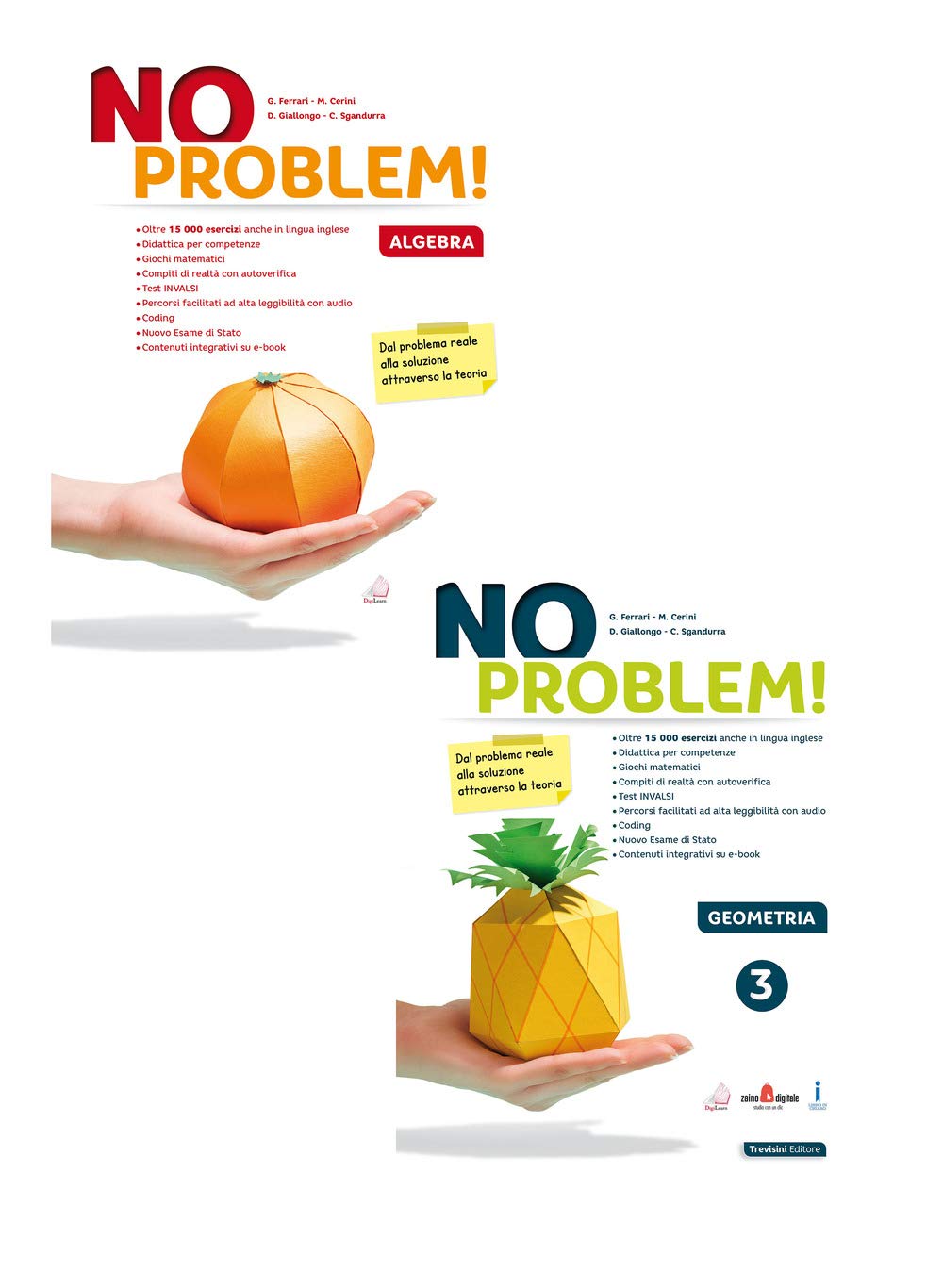 No problem! Per la Scuola media. Con e-book. Con espansione online. Algebra e Geometria (Vol. 3) Professional & Reference Books