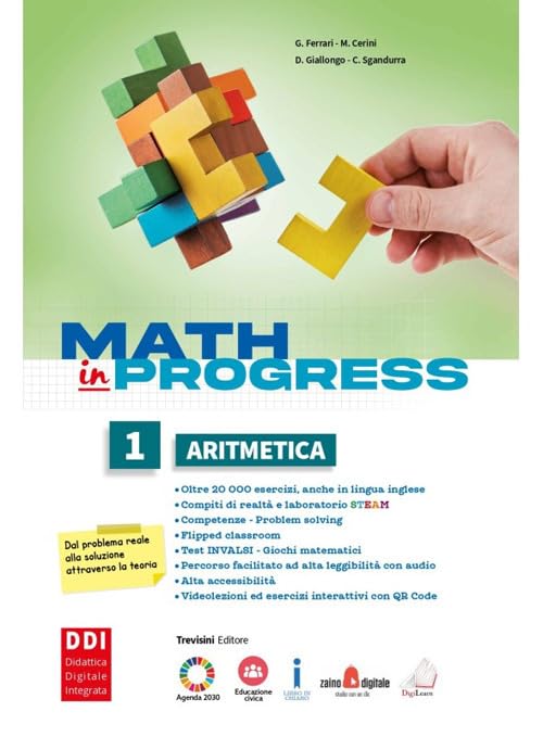 Math in progress. Aritmetica. Geometria. Quaderno operativo. Per la Scuola media. Con e-book. Con espansione online (Vol. 1) book