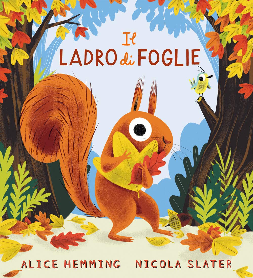 Il ladro di foglie. Ediz. a colori book