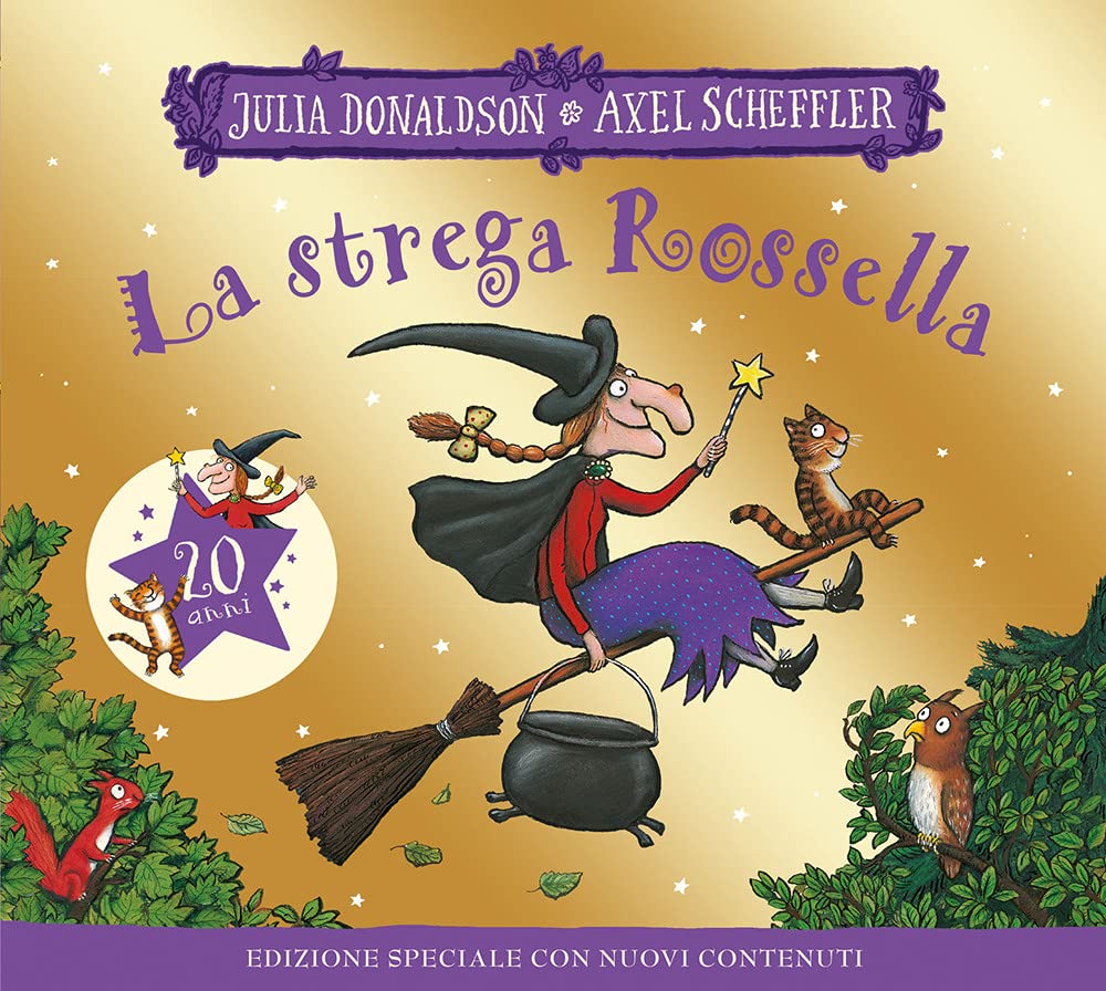 La strega Rossella. 20 anni. Ediz. illustrata book