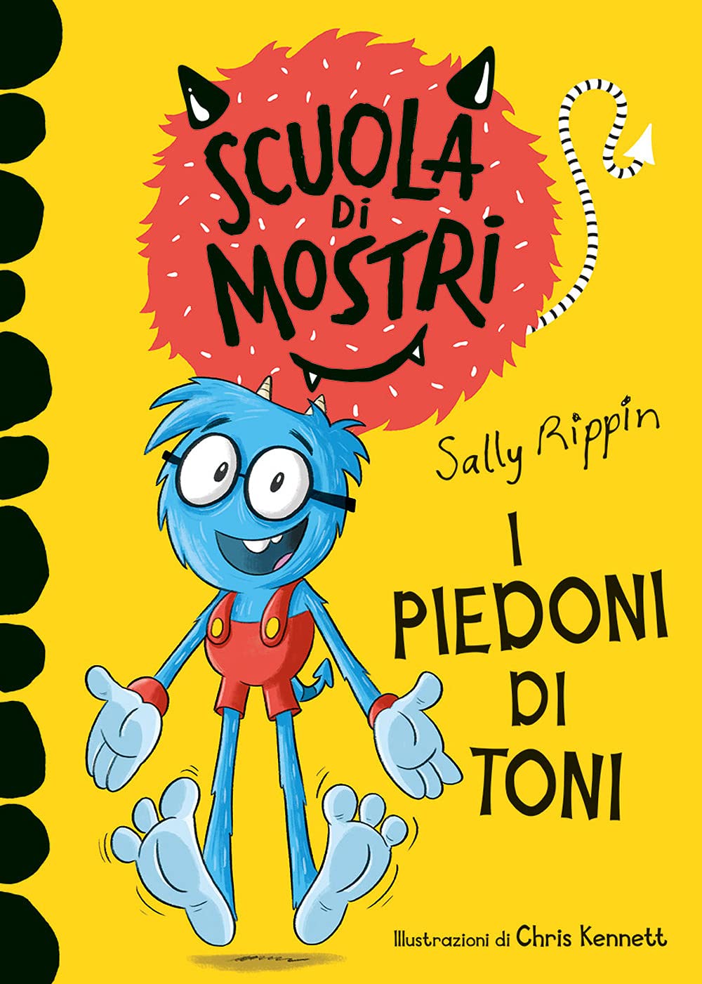I piedoni di Toni. Scuola di mostri. Ediz. illustrata (Primi libri) Children's books
