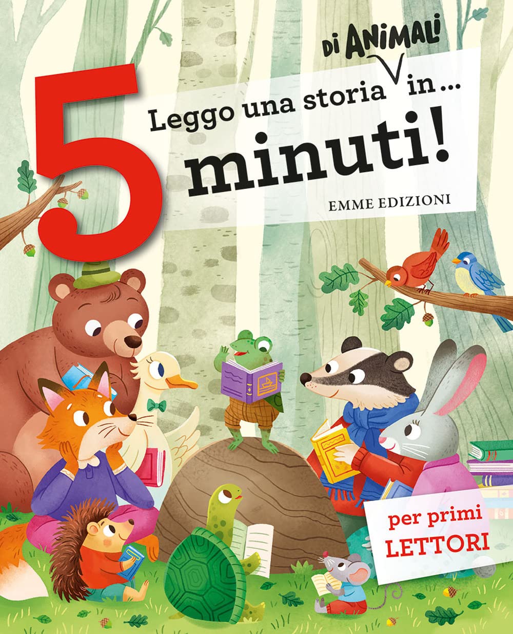 Leggo una storia di animali in... 5 minuti! Stampatello maiuscolo Non-fiction