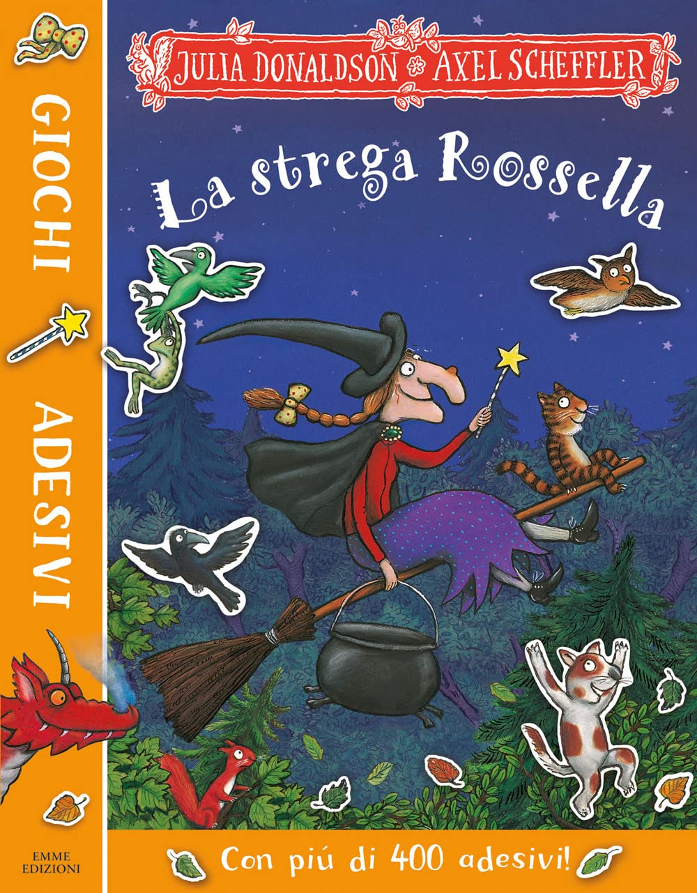 La strega Rossella. Giochi e adesivi. Ediz. a colori (Album) Tiptoi & Games
