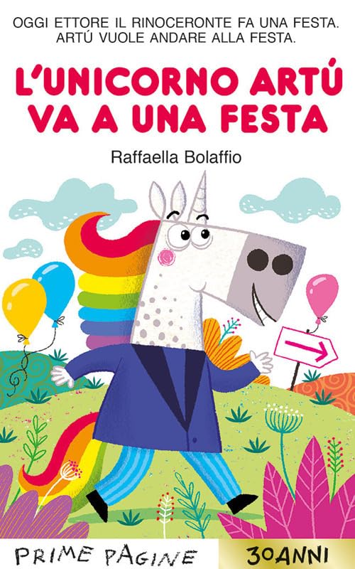 L' unicorno Artù va a una festa. Stampatello maiuscolo Non-fiction