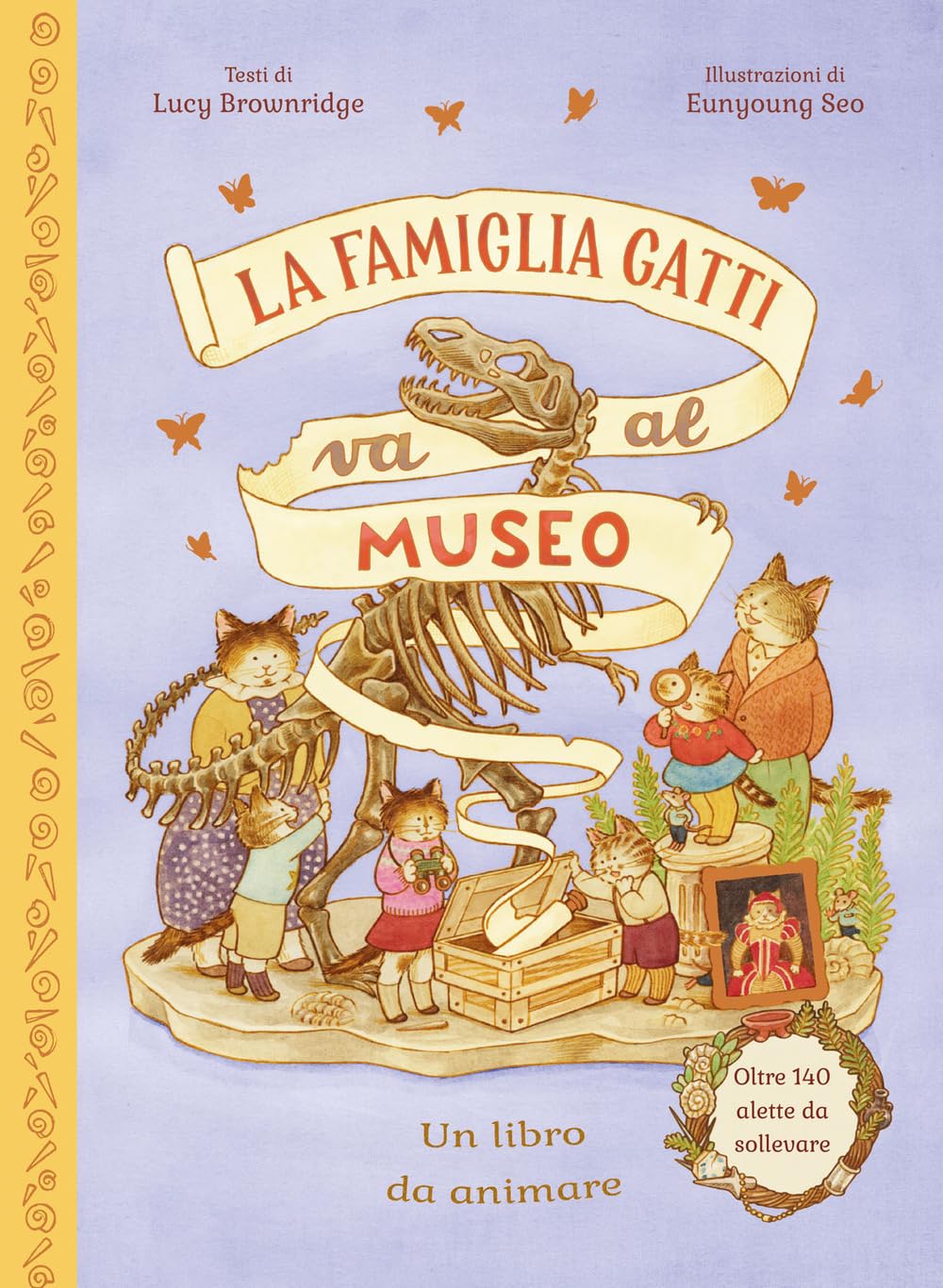 La famiglia Gatti va al museo. Ediz. a colori book