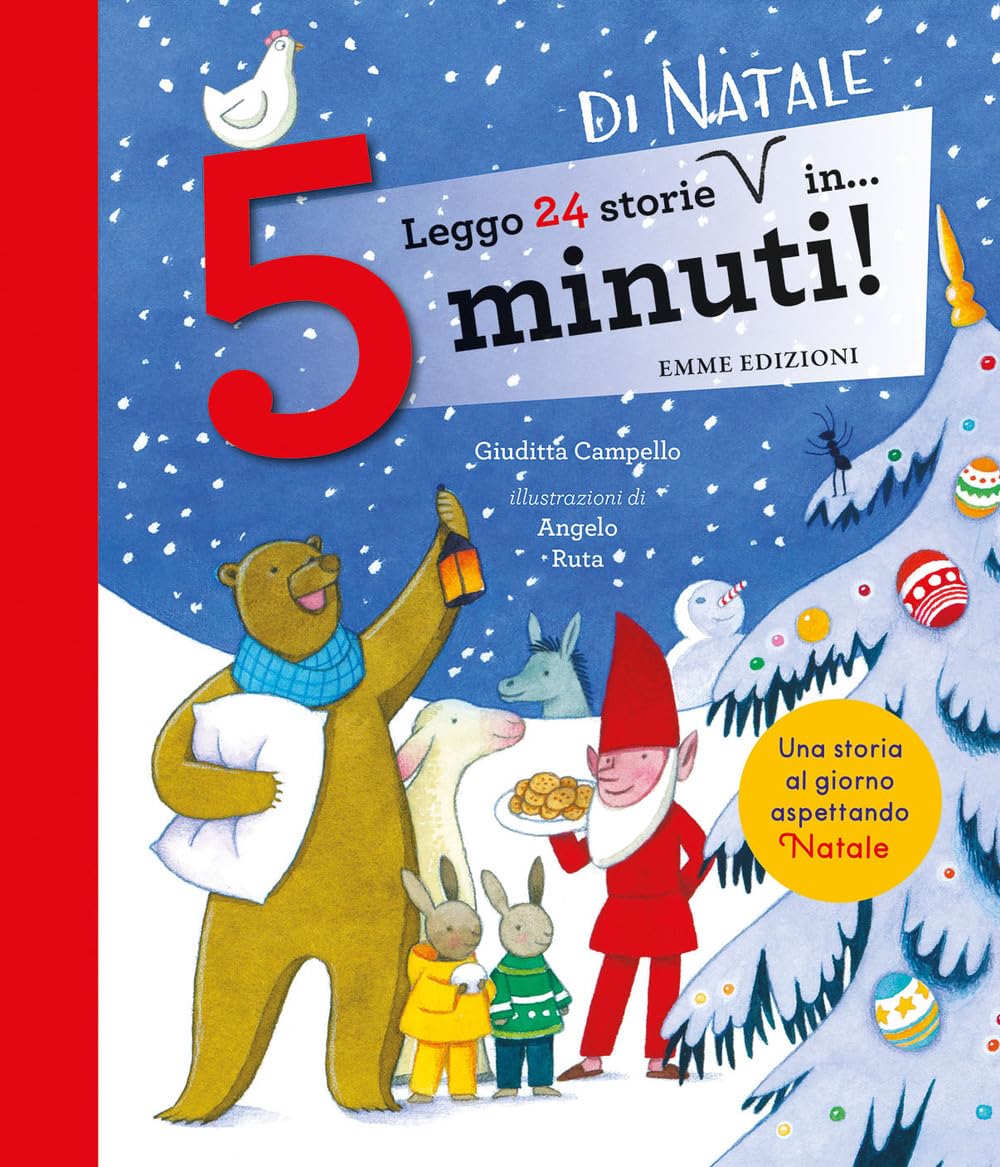 Leggo 24 storie di Natale in... 5 minuti! Stampatello maiuscolo Children's books