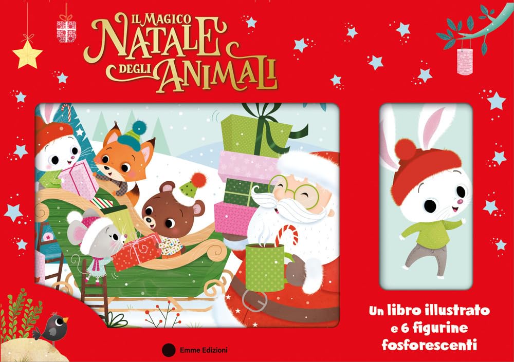 Il magico Natale degli animali. Ediz. illustrata. Con 6 sagome staccabili book