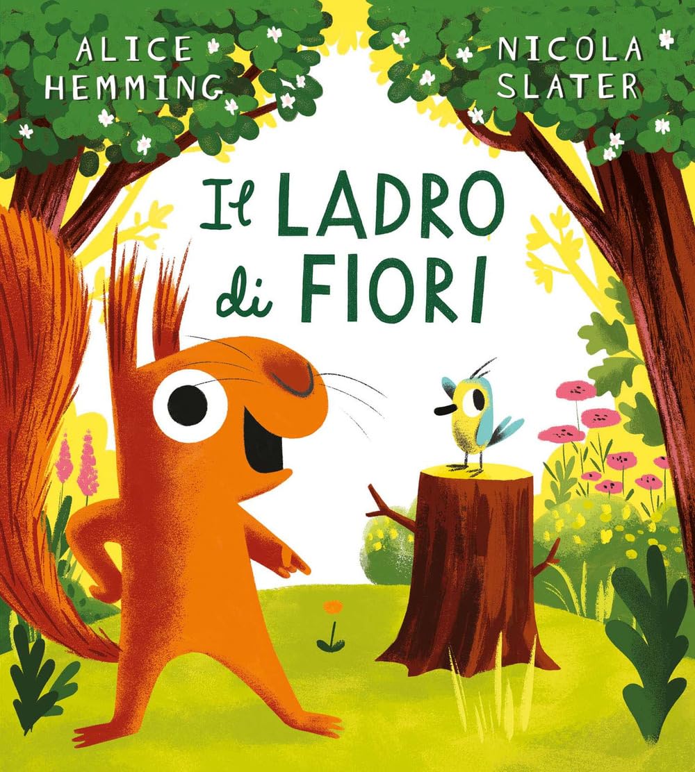 Il ladro di fiori. Ediz. a colori book