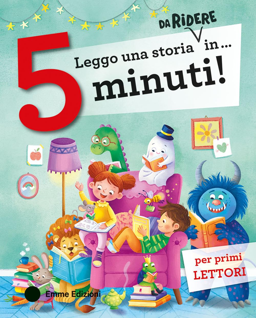 Leggo una storia da ridere in… 5 minuti! Stampatello maiuscolo. Ediz. a colori book