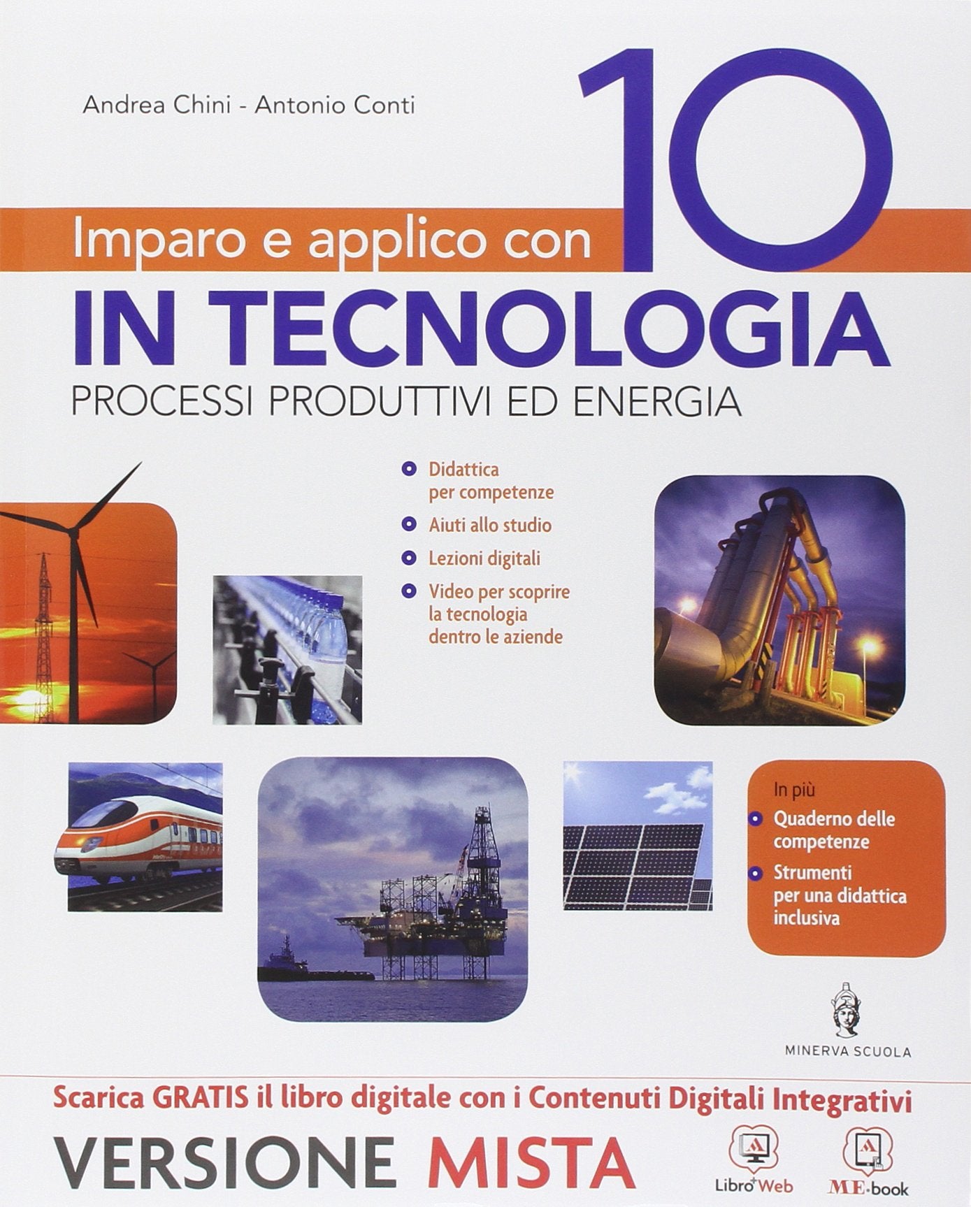 Imparo e applico con 10 in tecnologia. Tecnologia-Fascicolo-Qauderno-Disegno-48 tavole. Per la Scuola media. Con e-book. Con espansione online book