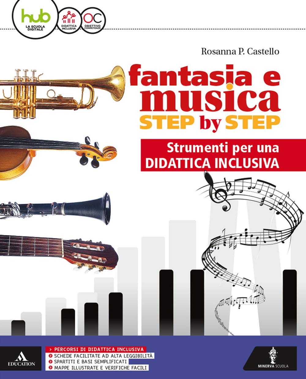 Fantasia e musica step by step. DSA. Per la Scuola media. Con e-book. Con espansione online book