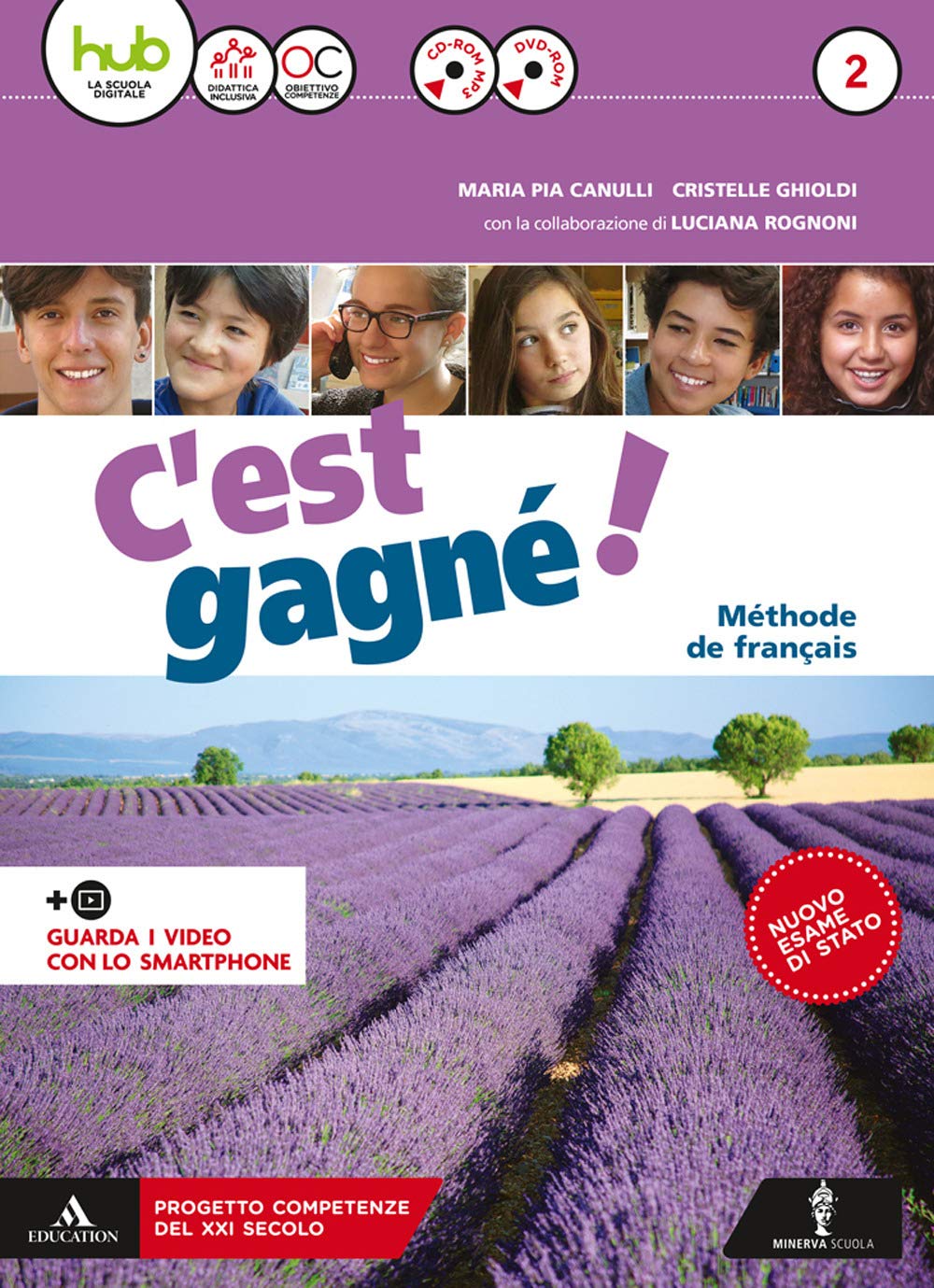 C'est gagné! Con Pour tous. Per la Scuola media. Con CD-ROM formato MP3. Con espansione online. Con DVD-ROM (Vol. 2) Professional & Reference Books