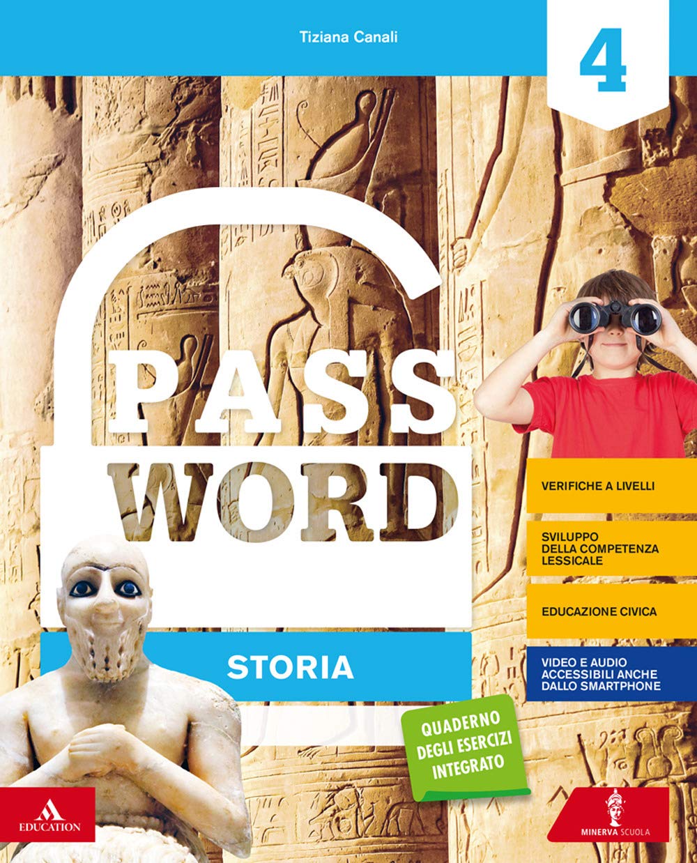 Password. Vol. unico. Per la 4ª classe elementare. Con e-book. Con espansione online book