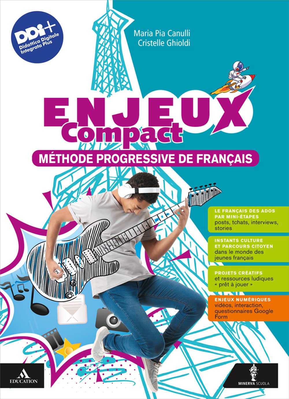 Enjeux. Le français en dix leçons. Compact. Avec Mon tuto. Per la Scuola media. Con e-book. Con espansione online book