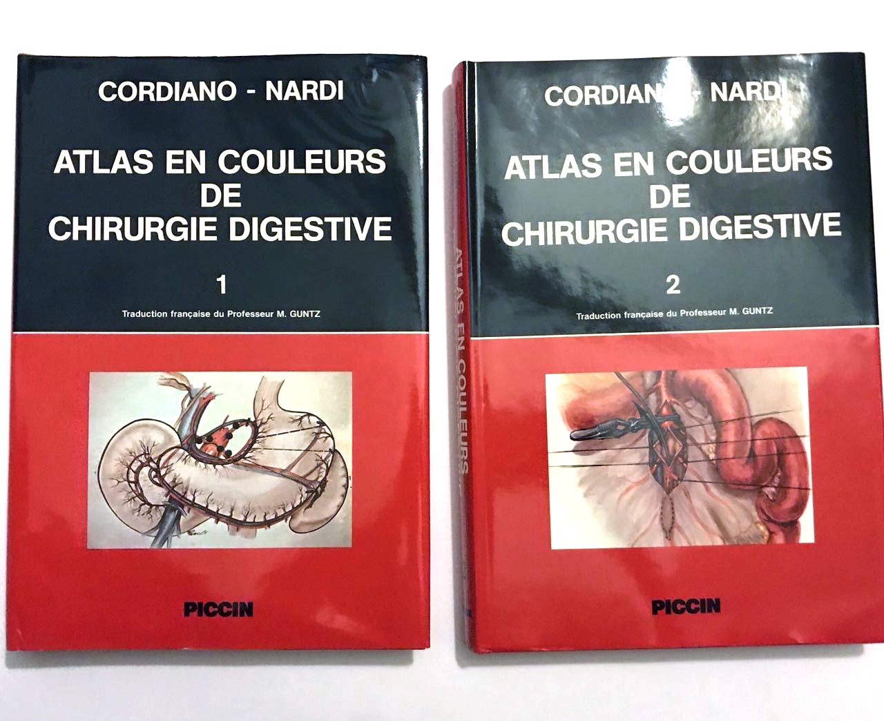 Atlas en Couleurs de Chirurgie Digestive, tome 1 et tome 2 book