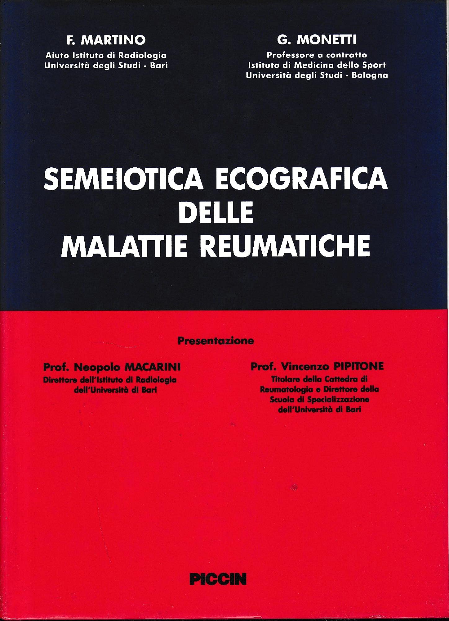 Semeiotica ecografica delle malattie reumatiche Medicine