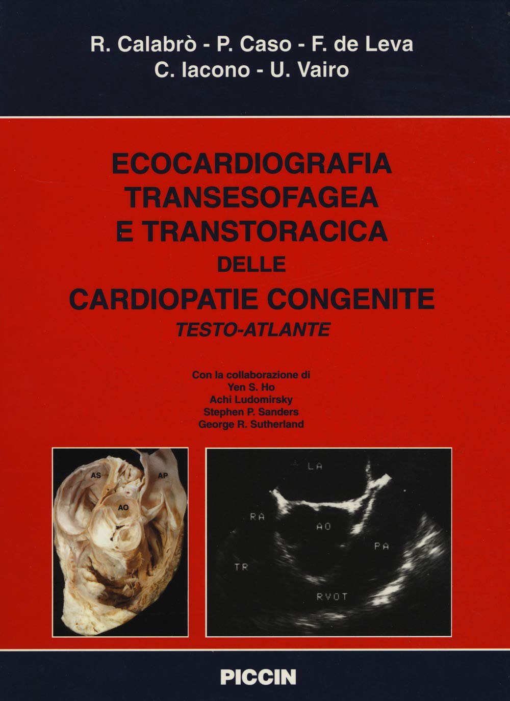 Ecocardiografia transesofagea e transtoracica delle cardiopatie congenite. Testo atlante Medicine