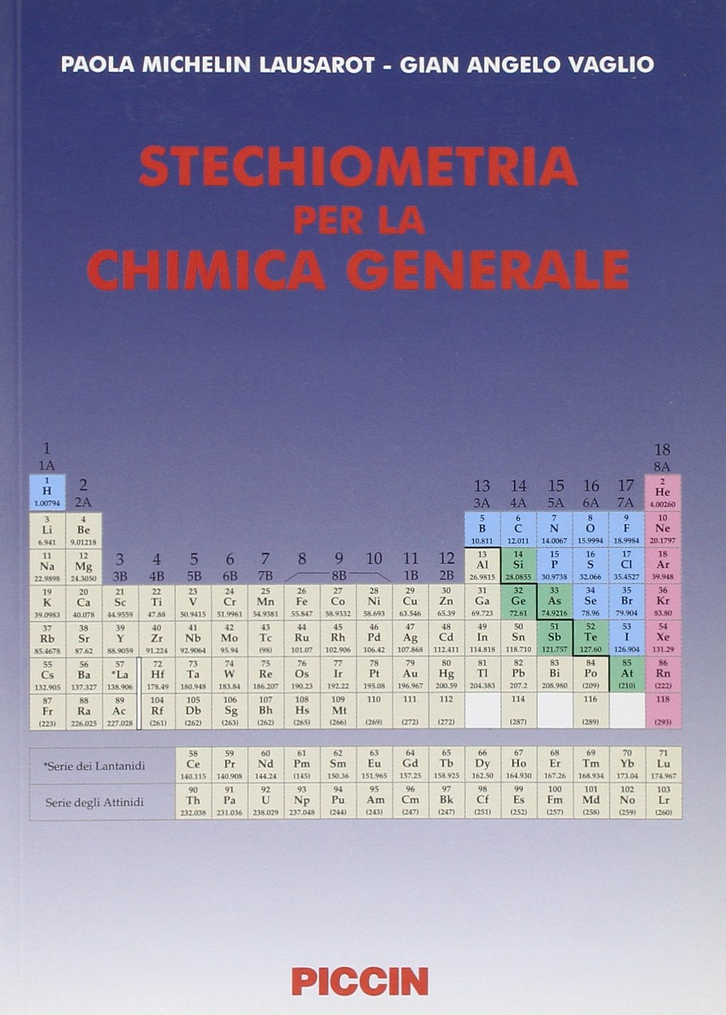 Stechiometria per la chimica generale Medicine
