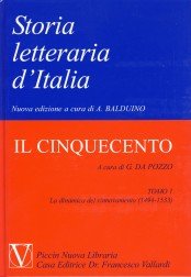 Storia letteraria d'Italia. Il Cinquecento Contemporary literature