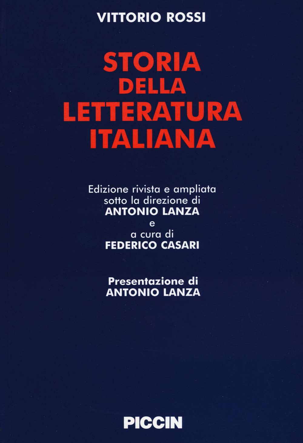 Storia della letteratura italiana book