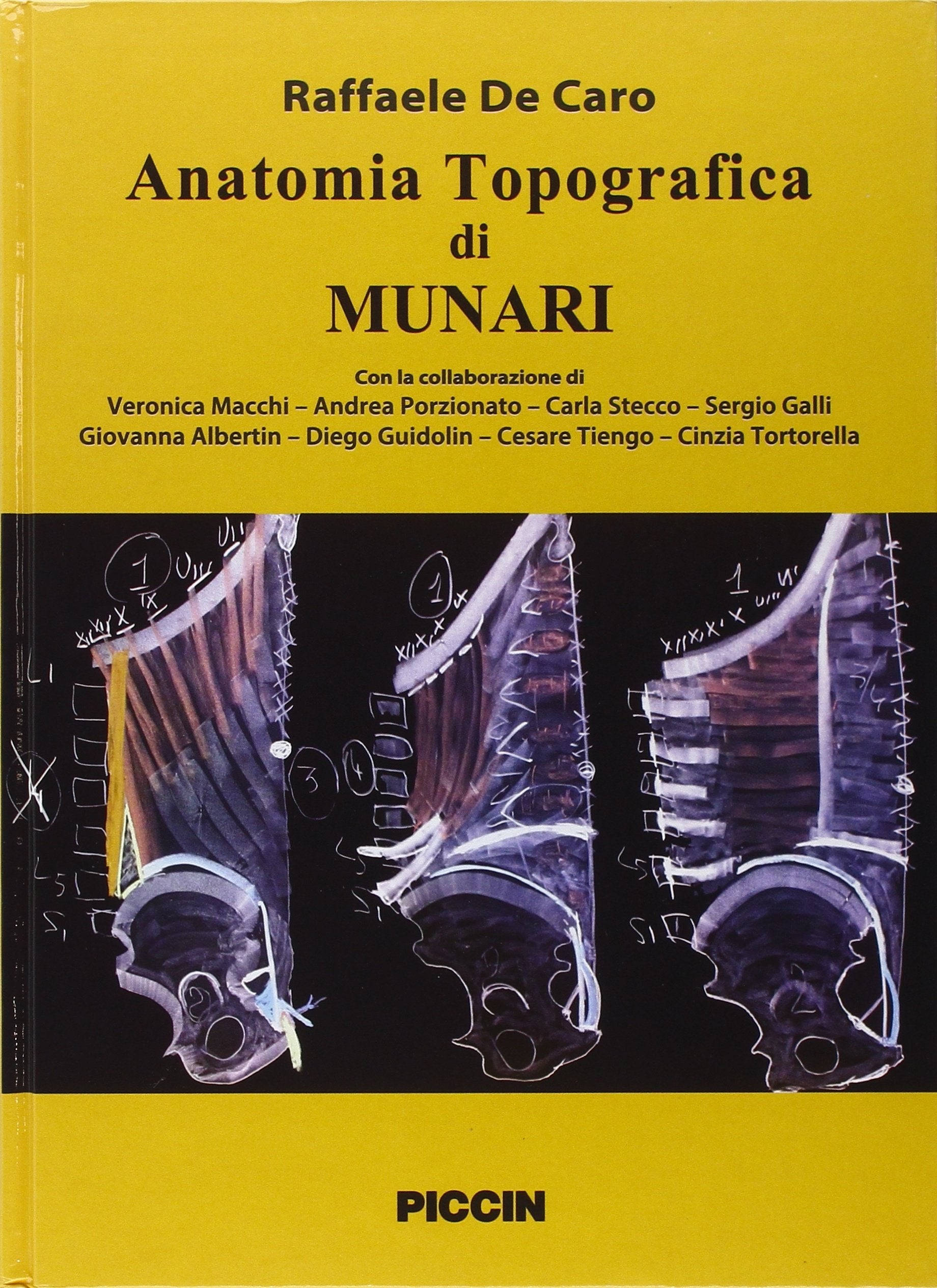 Anatomia topografica dei Munari book