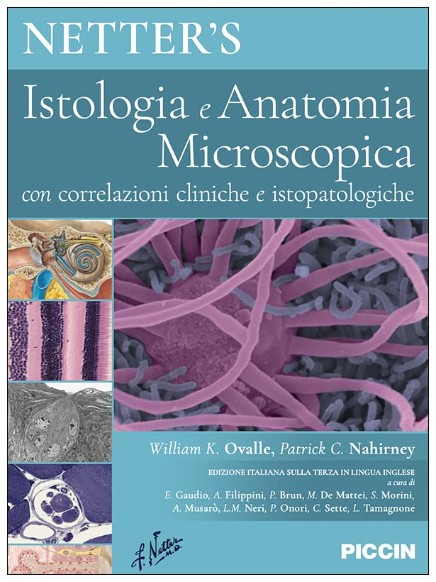 Netter's. Istologia e anatomia microscopica. Con correlazioni cliniche e istopatologiche book