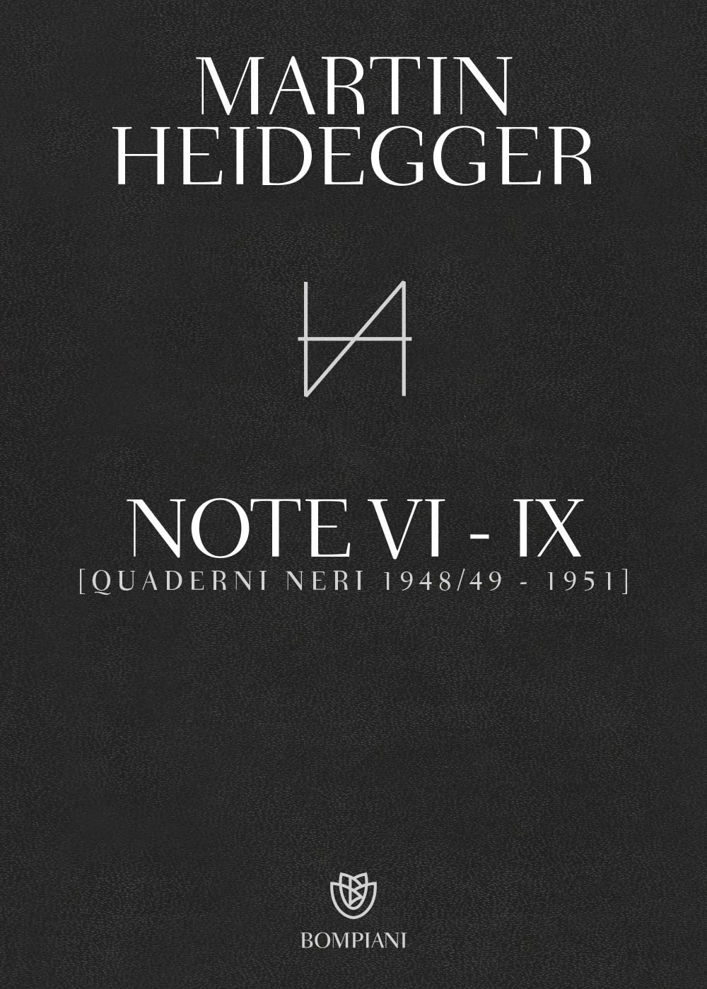 Quaderni neri 1948/49-1951. Note VI-IX (Saggistica straniera) Philosophy