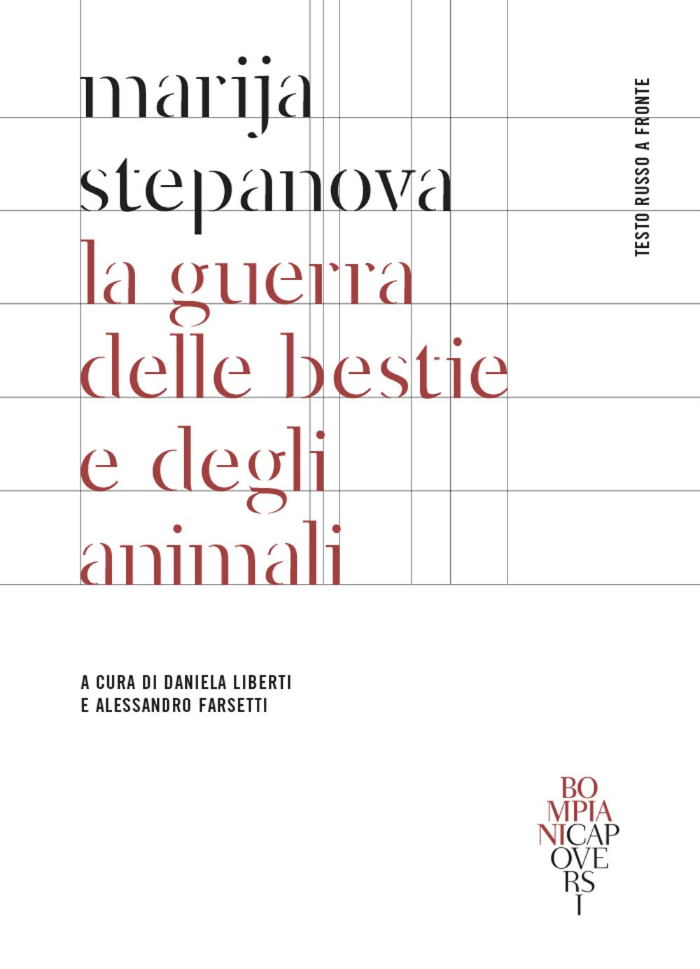 La guerra delle belve e degli animali. Testo russo a fronte book