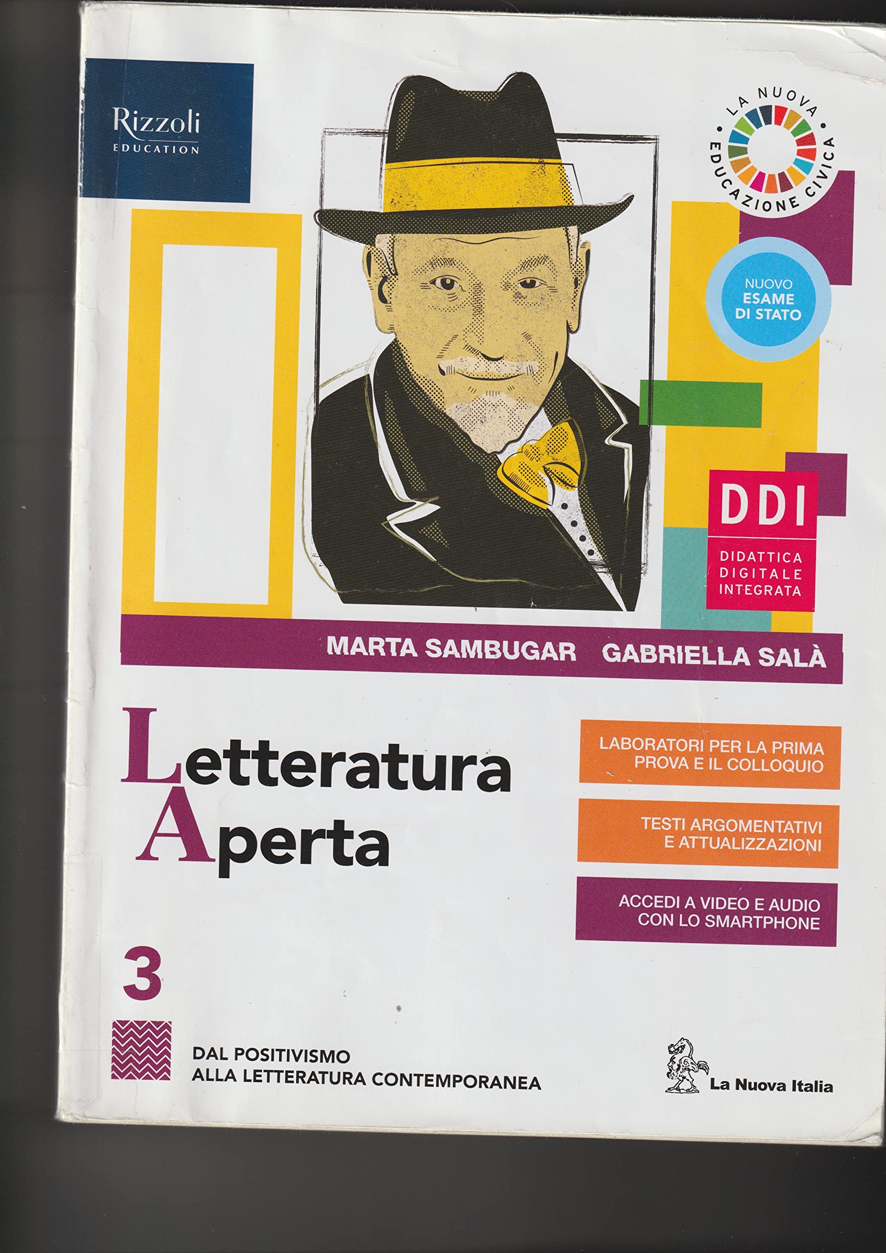 Letteratura aperta. Con Contenuti di base e Laboratorio di metodo per il quinto anno. Per le Scuole superiori. Con e-book. Con espansione online (Vol. 3) Professional & Reference Books