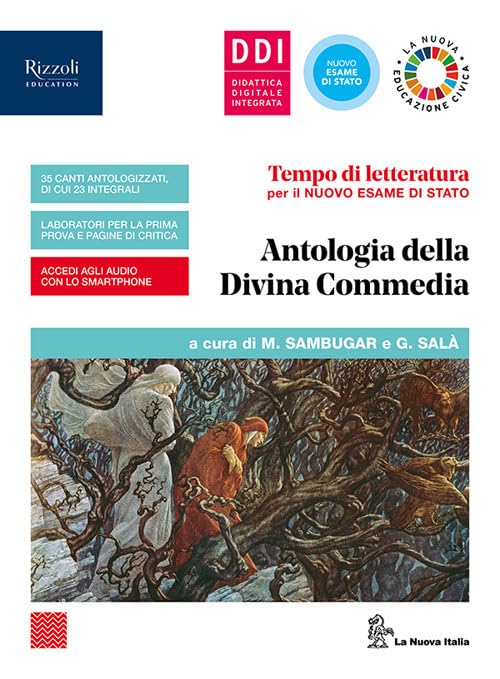 Tempo di letteratura per il nuovo esame di Stato. Antologia della Divina Commedia. Per le Scuole superiori. Con e-book. Con espansione online Professional & Reference Books