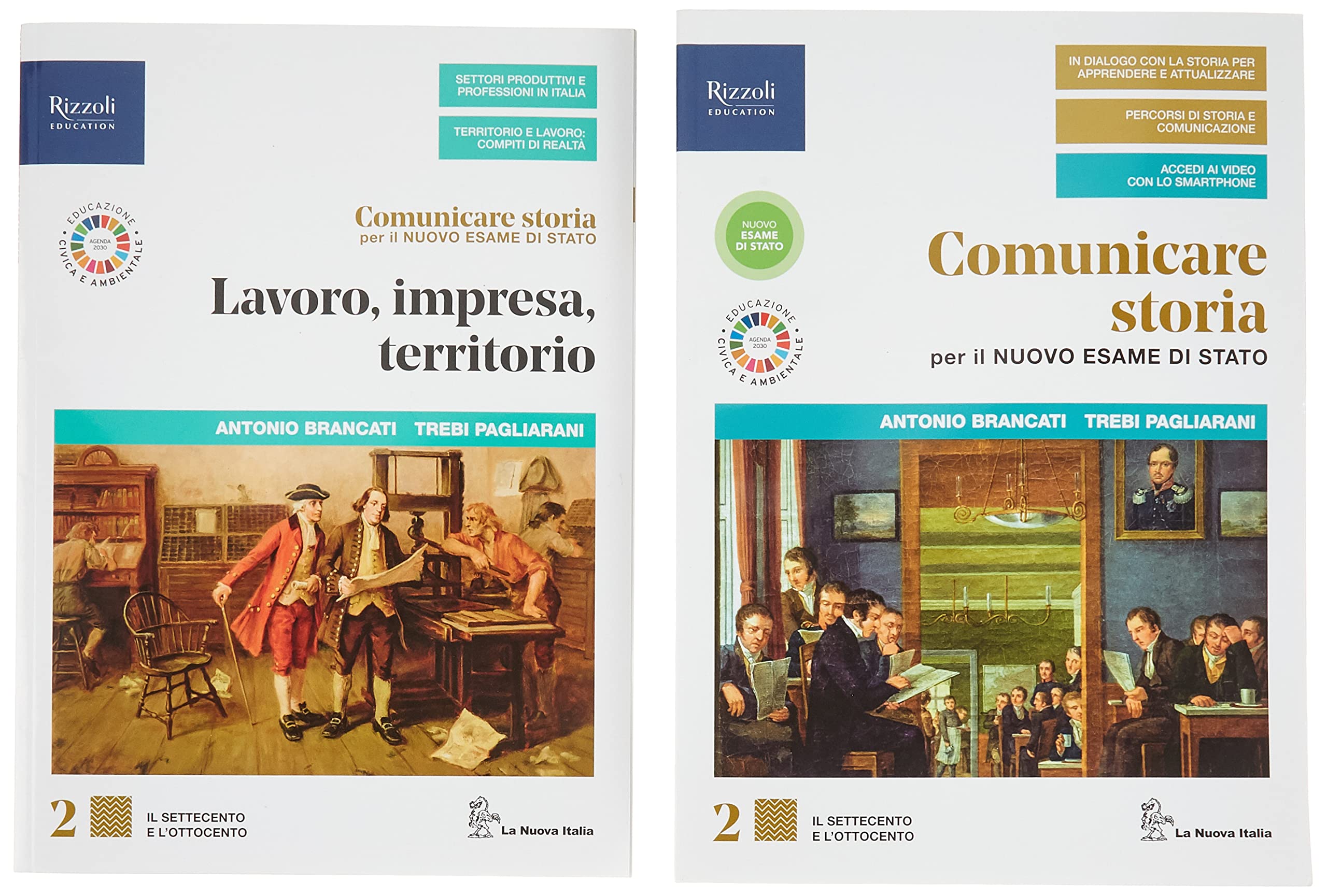 Comunicare storia per il nuovo esame di Stato. Con Lavoro, impresa, territorio. Per il triennio delle Scuole superiori. Con e-book. Con espansione online (Vol. 2) book