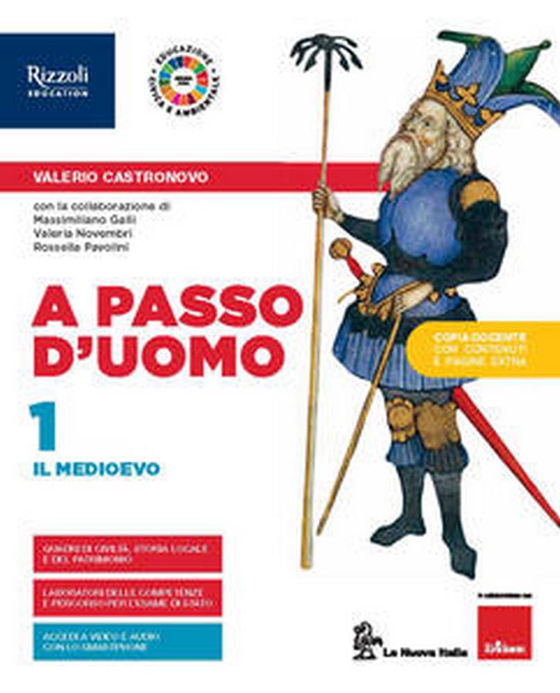 A passo d'uomo. Con Atlante Osservo e imparo. Per la Scuola media. Con e-book. Con espansione online (Vol. 1) book