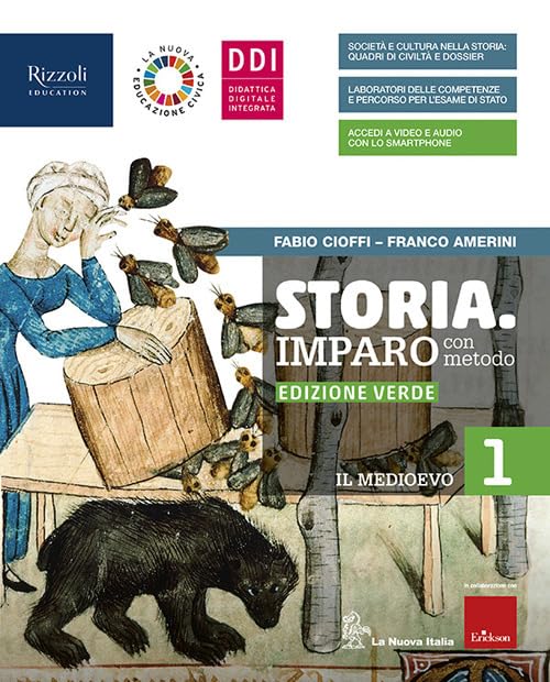 Storia. Imparo con metodo. Ediz. verde. Con Storia con metodo con punto colla, CLIL ed Educazione civica. Per la Scuola media. Con e-book. Con espansione online (Vol. 1) book