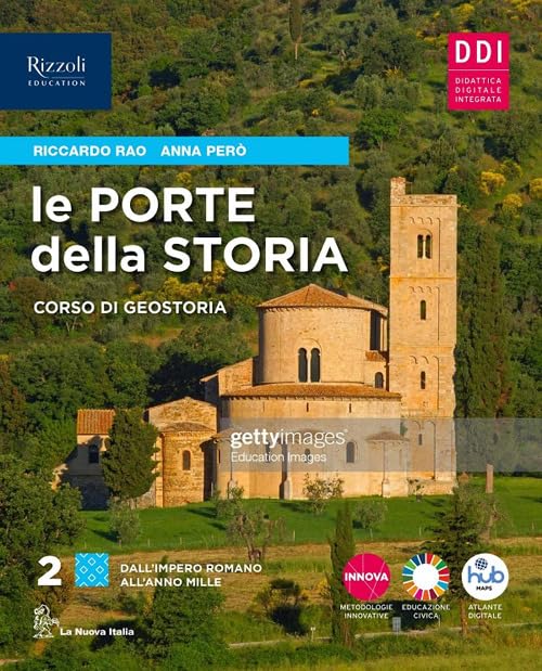 Le porte della storia. Con Visual book, Atlante. Per le Scuole superiori. Con e-book. Con espansione online (Vol. 2) Professional & Reference Books