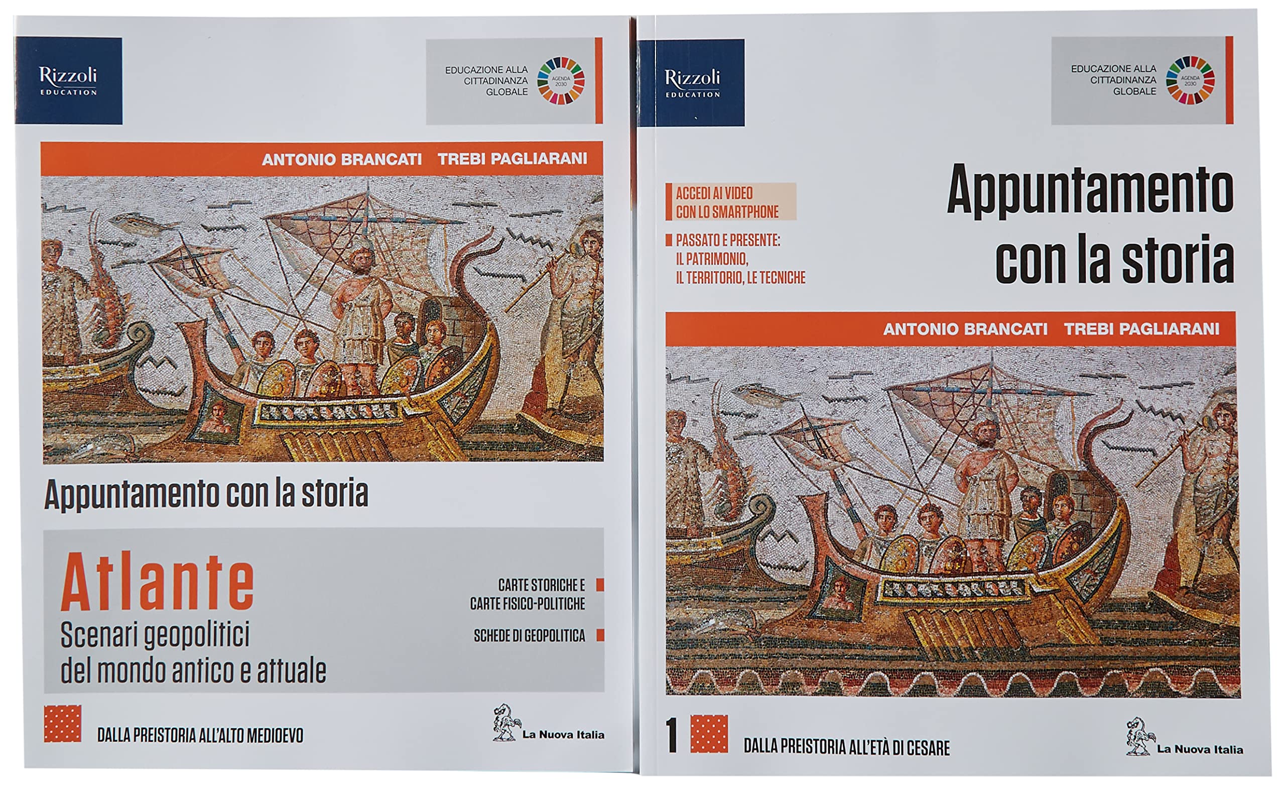 Appuntamento con la storia. Con Altlante, Educazione civica. Per le Scuole superiori. Con e-book. Con espansione online (Vol. 1) book