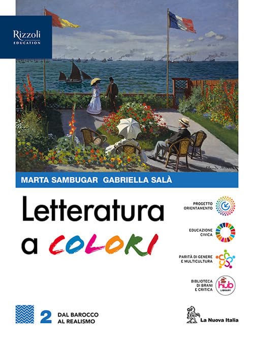 Letteratura a colori. Con Contenuti di base. Per le Scuole superiori. Con e-book. Con espansione online (Vol. 2) book