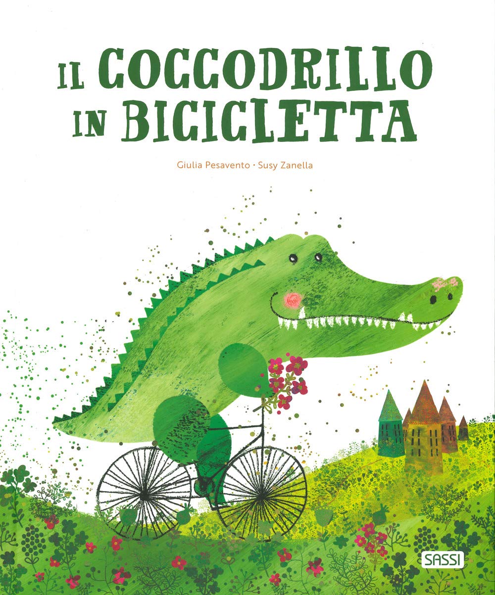 Il coccodrillo in bicicletta. Ediz. a colori book
