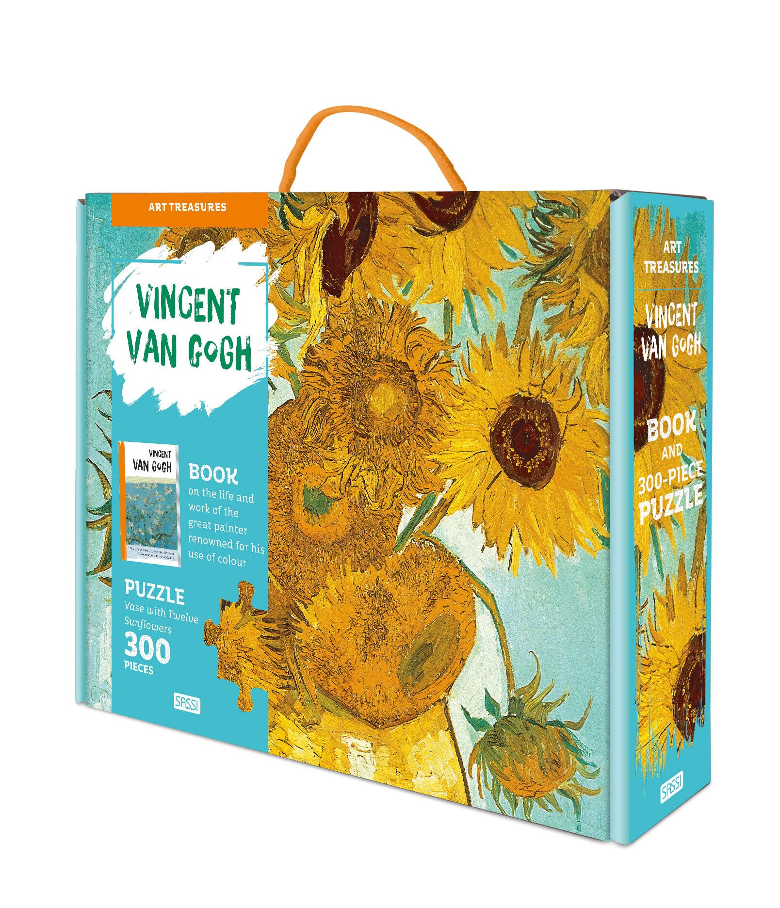Art treasures - van gogh: vase with twelve sunflowers book