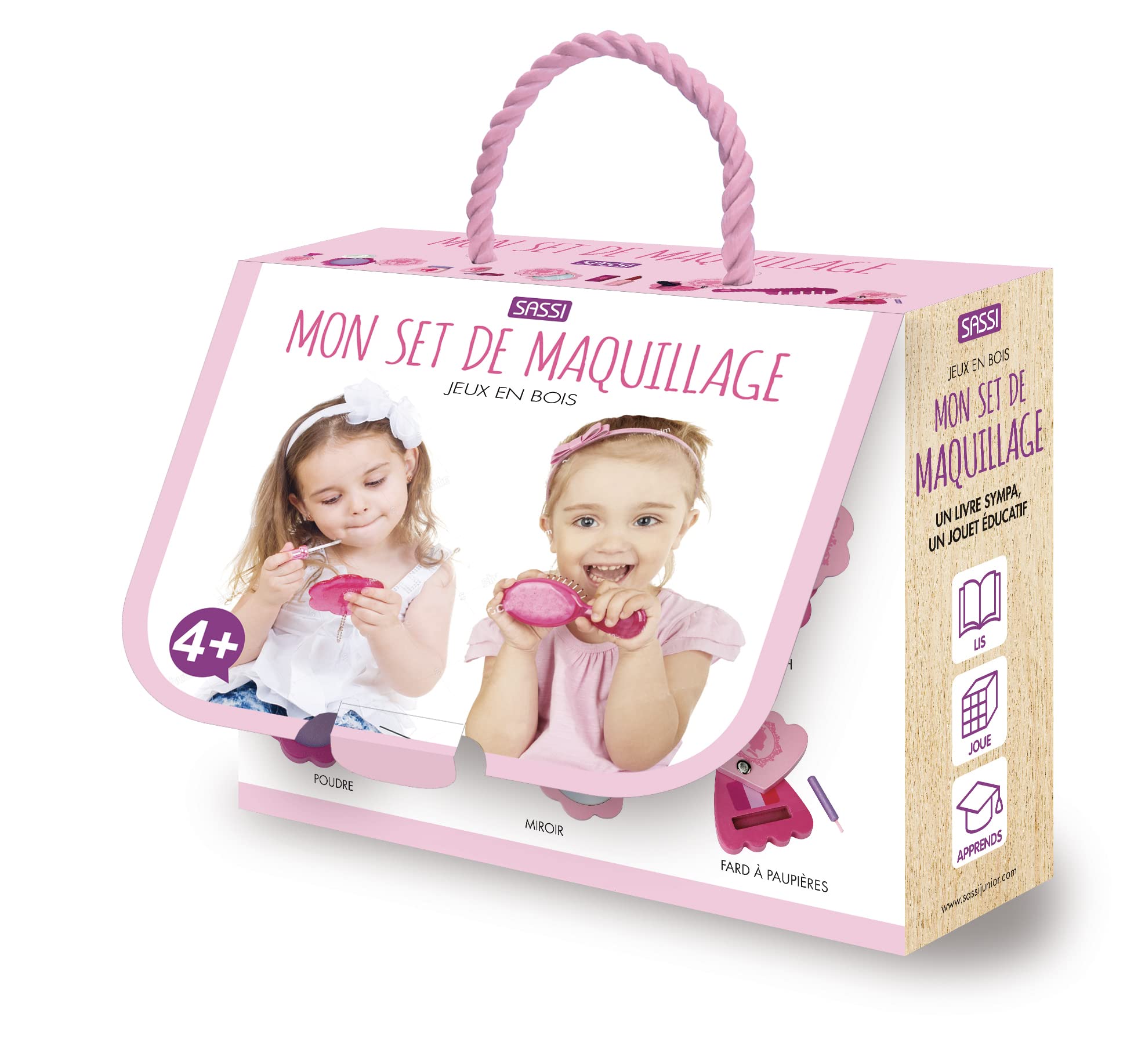 Jeux en bois - Mon set de maquillage: 6 ans book