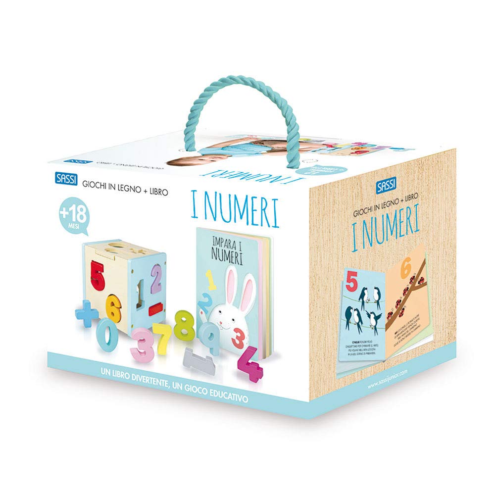 I numeri. Giochi in legno. Ediz. a colori. Con gadget book