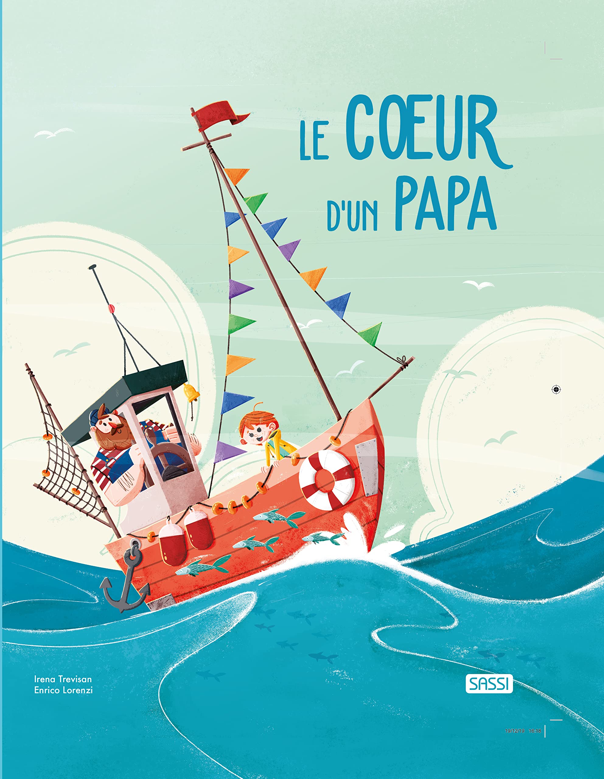 Editions Sassi - Le coeur d'un papa: 5 ans book