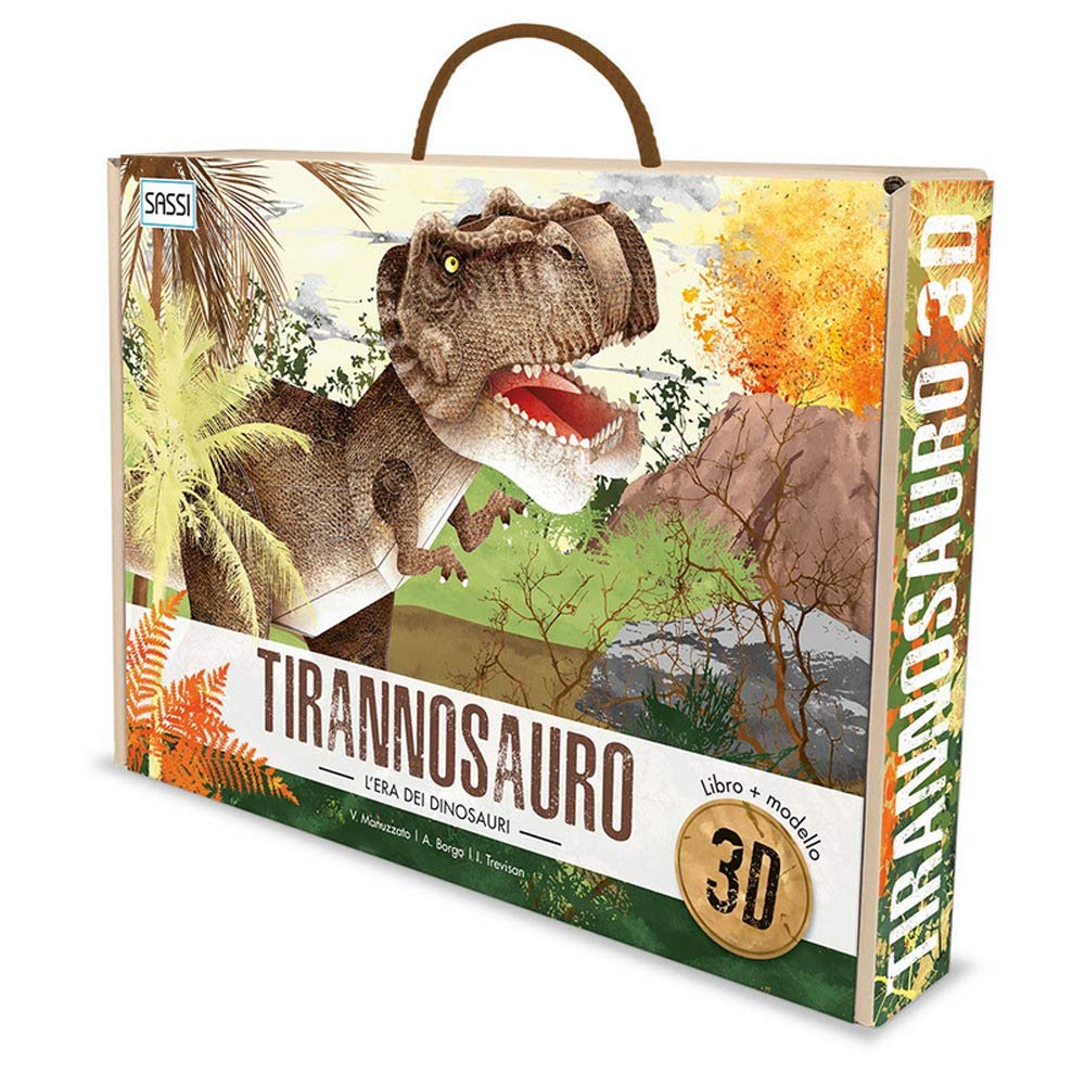 L'era dei dinosauri. Il tirannosauro 3D. Con Giocattolo book