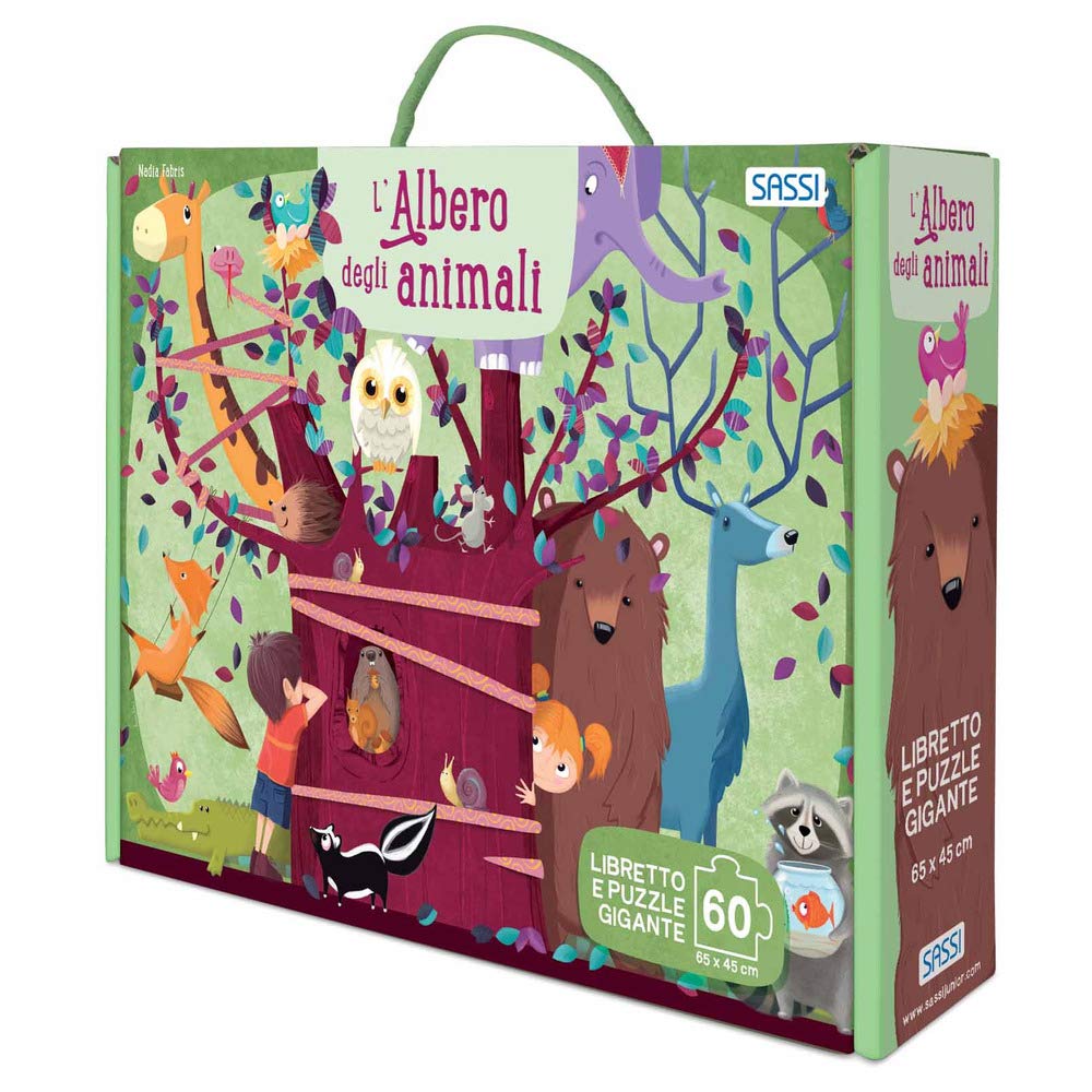 L'albero degli animali. Ediz. a colori. Con puzzle book