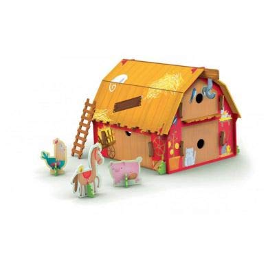 La ferme 3D: Livre et maquette à construire book