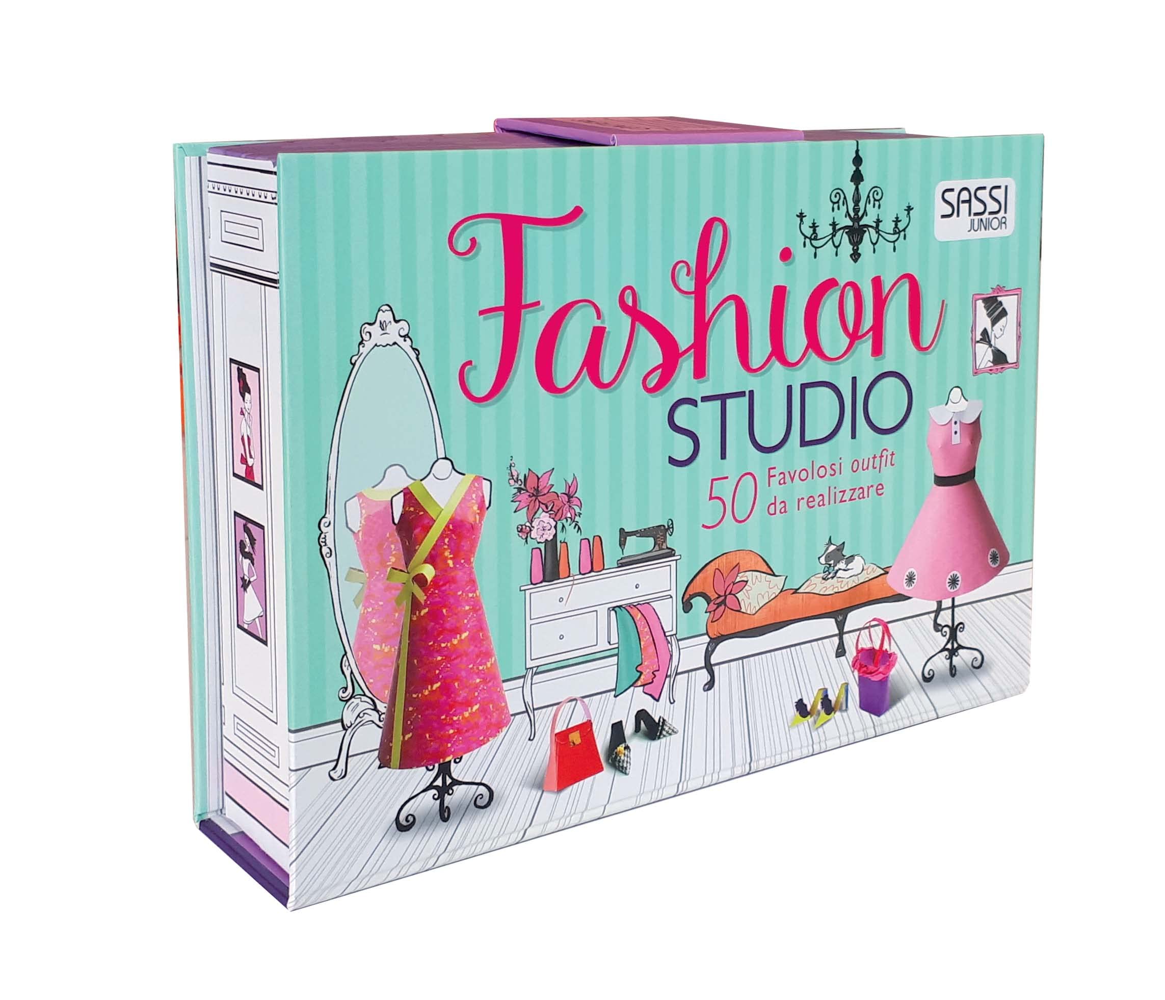 Fashion studio. 50 favolosi outfit da realizzare. Ediz. a colori. Con gadget book